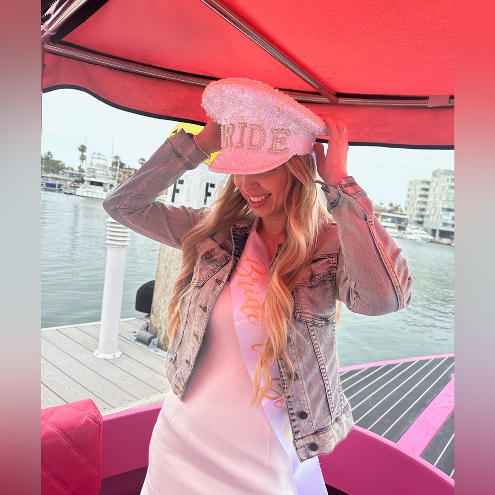 Bride captain hat